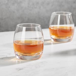 Della Luce Avalon 12 Oz. Rocks / Double Old Fashioned Glass - 6/Pack