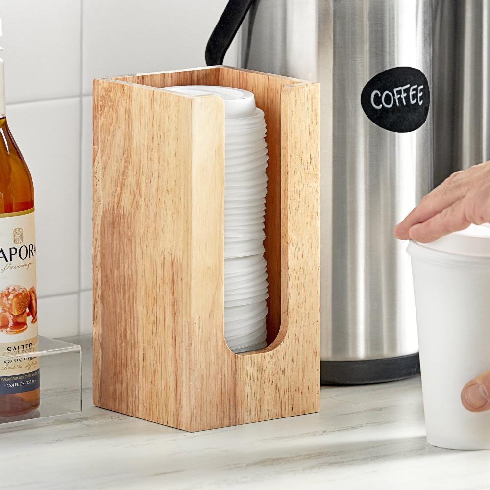 Acopa Wood Cup and Lid Organizer