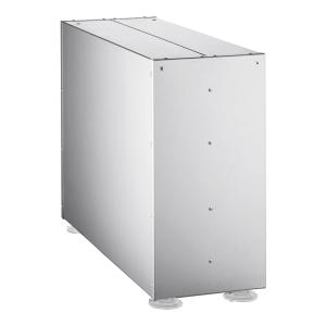 Stainless Steel Countertop 8-44 Oz. Cup Dispenser Cabinet - 2 Slots