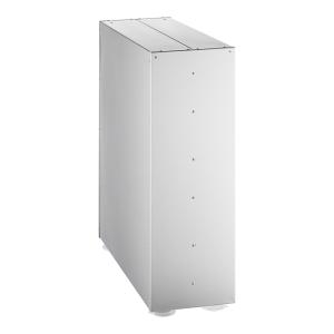 Stainless Steel Countertop 8-44 oz. Cup Dispenser Cabinet - 3 Slots