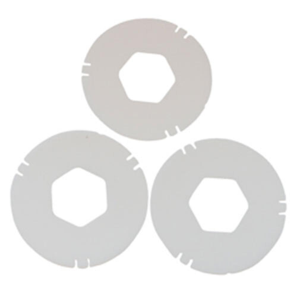 White Large Replacement Gasket for Euro EZ-Fit® C2410 Cup Dispenser - 3 Gasket Pack