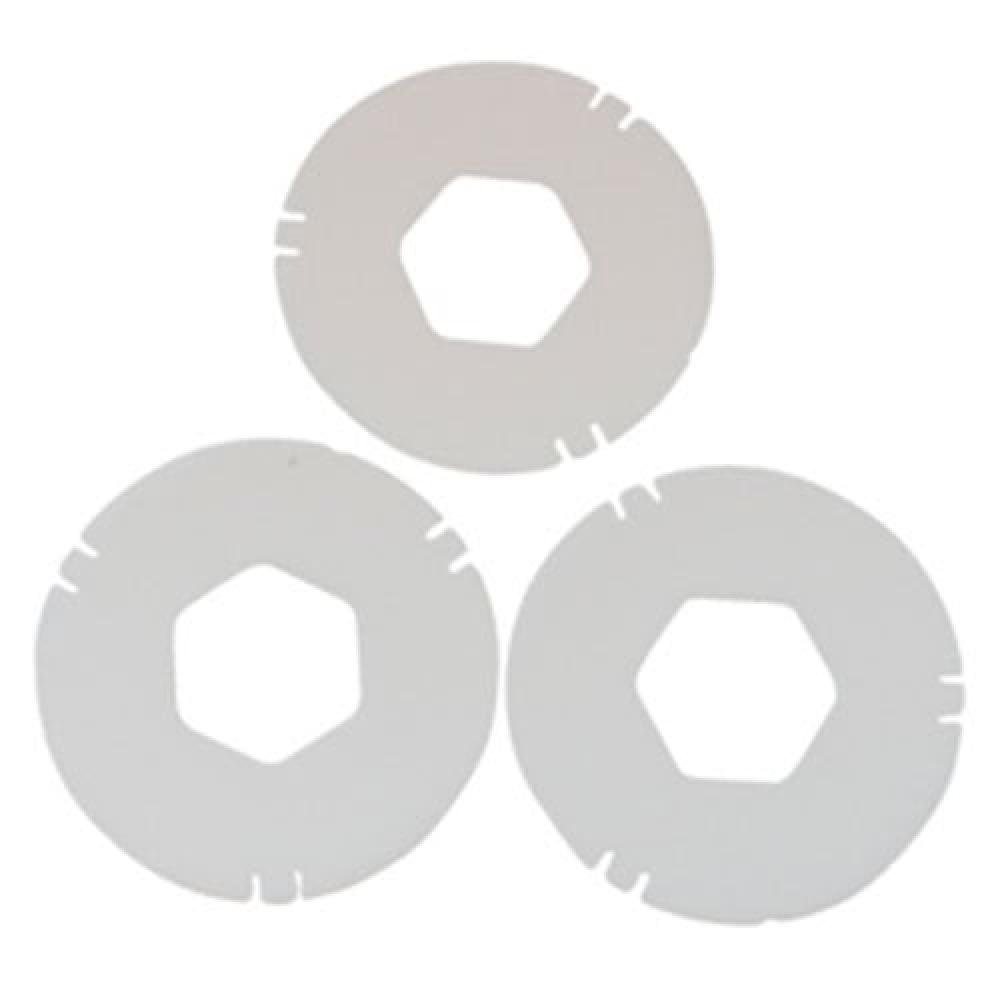 White Small / Medium Replacement Gaskets for Euro EZ-Fit® C2410 Cup Dispenser - 3 Gasket Pack