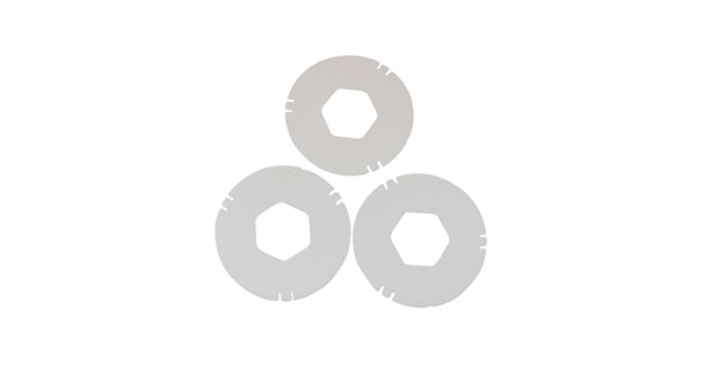 White Small / Medium Replacement Gaskets for Euro EZ-Fit® C2410 Cup Dispenser - 3 Gasket Pack