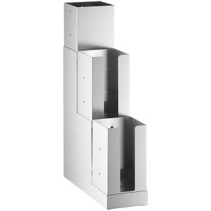 Stainless Steel 3-Tier Cup / Lid Organizer with Straw Organizer