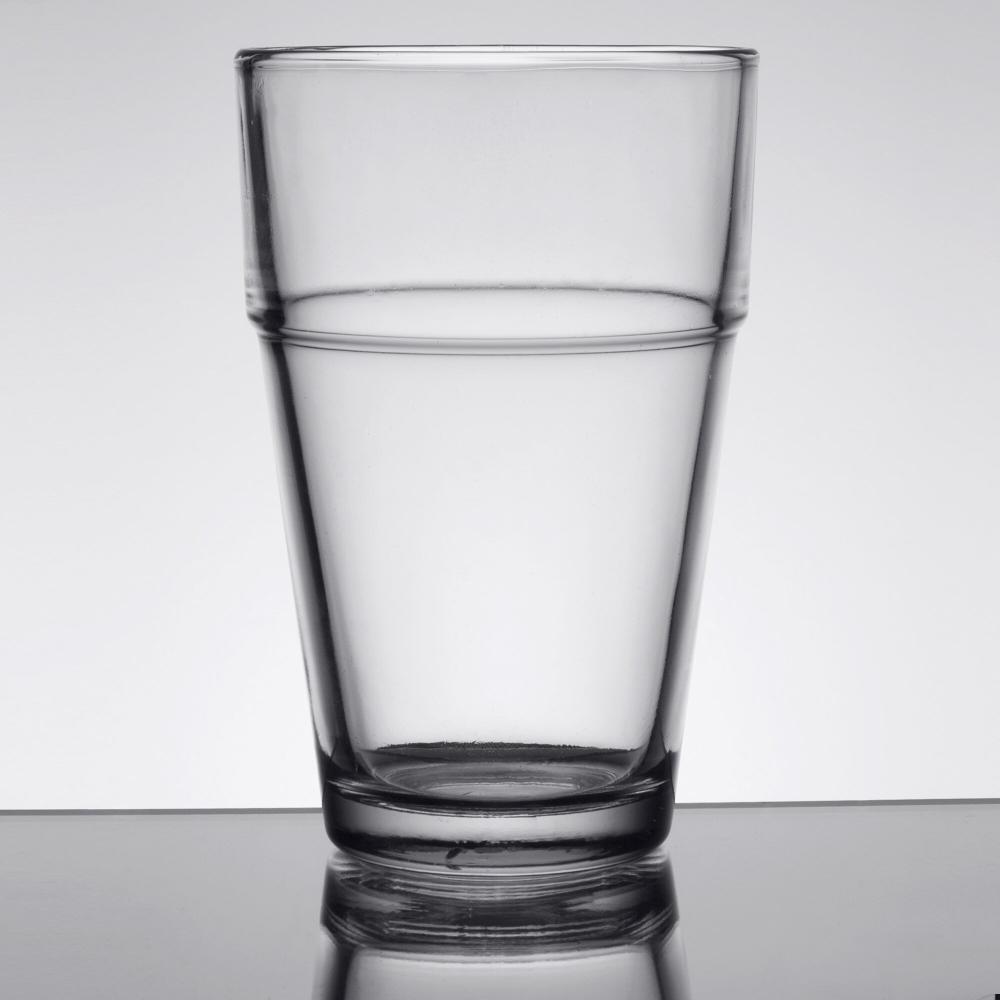 Anchor Hocking 73014 Stackables 14 Oz. Beverage Glass - 36/Case