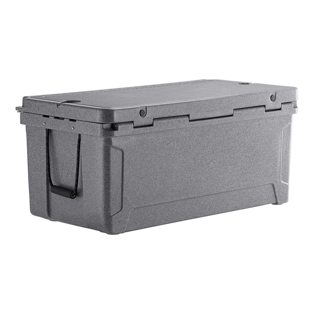 CaterGator CG170PG Gray 170 Qt. Rotomolded Outdoor Cooler / Ice Chest