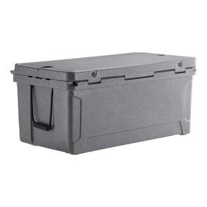 CaterGator CG170PG Gray 170 Qt. Rotomolded Outdoor Cooler / Ice Chest
