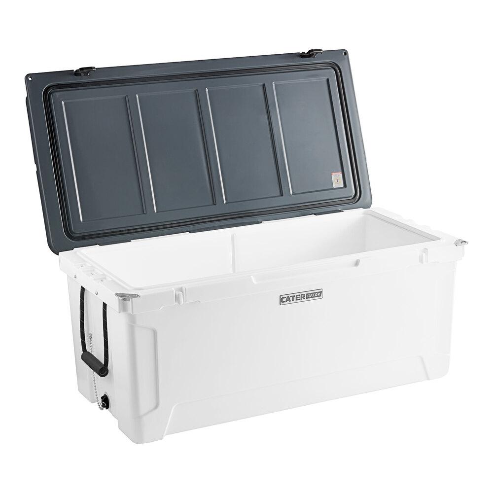 CaterGator CG170PA Panda 170 Qt. Rotomolded Outdoor Cooler / Ice Chest