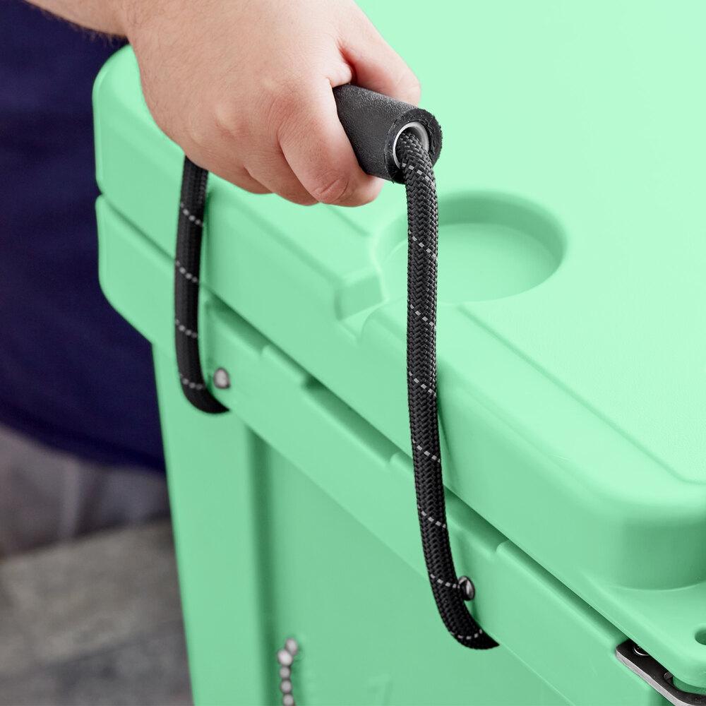 CaterGator CG170SF Seafoam 170 Qt. Rotomolded Outdoor Cooler / Ice Chest