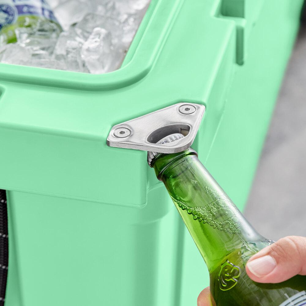 CaterGator CG170SF Seafoam 170 Qt. Rotomolded Outdoor Cooler / Ice Chest