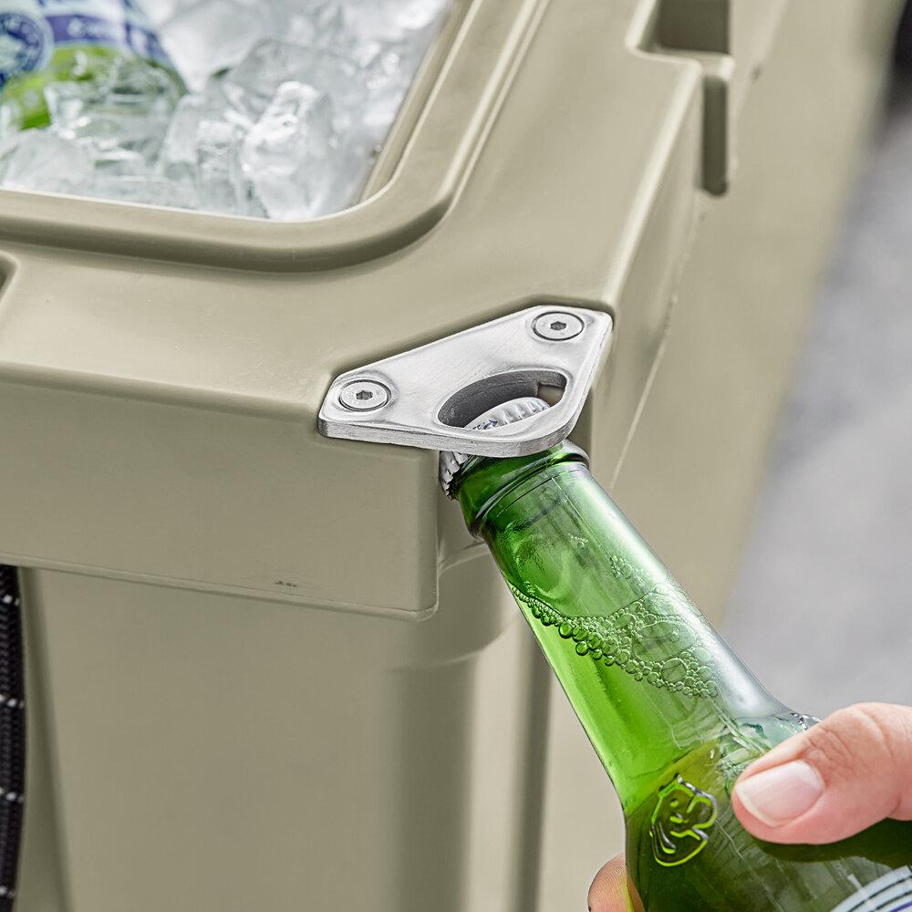 CaterGator CG170TAN Tan 170 Qt. Rotomolded Outdoor Cooler / Ice Chest