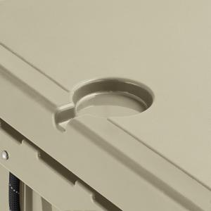 CaterGator CG170TAN Tan 170 Qt. Rotomolded Outdoor Cooler / Ice Chest