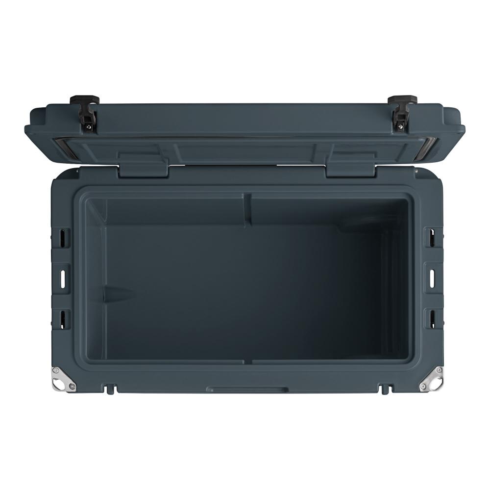 65 Qt. Mobile Rotomolded Outdoor Cooler Ice Chest - CHARCOAL 