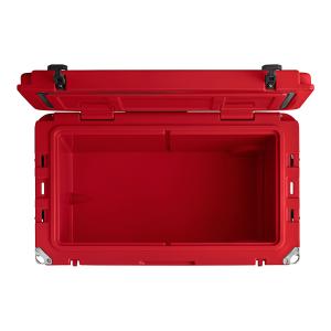 65 Qt. Mobile Rotomolded Outdoor Cooler Ice Chest - RED
