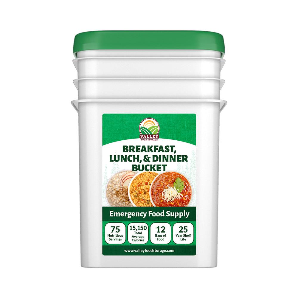 Breakfast Lunch & Dinner Bucket