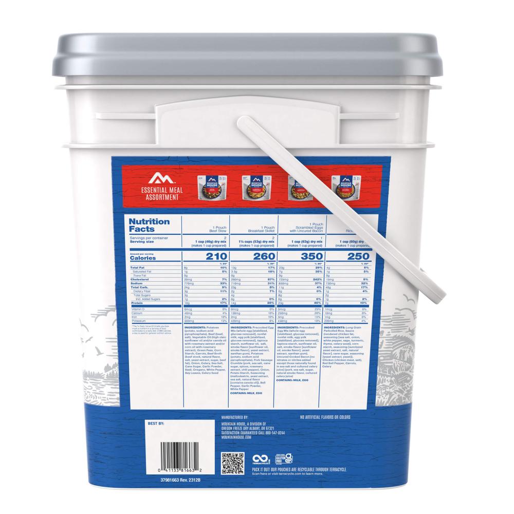 Essential Meal Assortment Bucket (Gluten-Free)