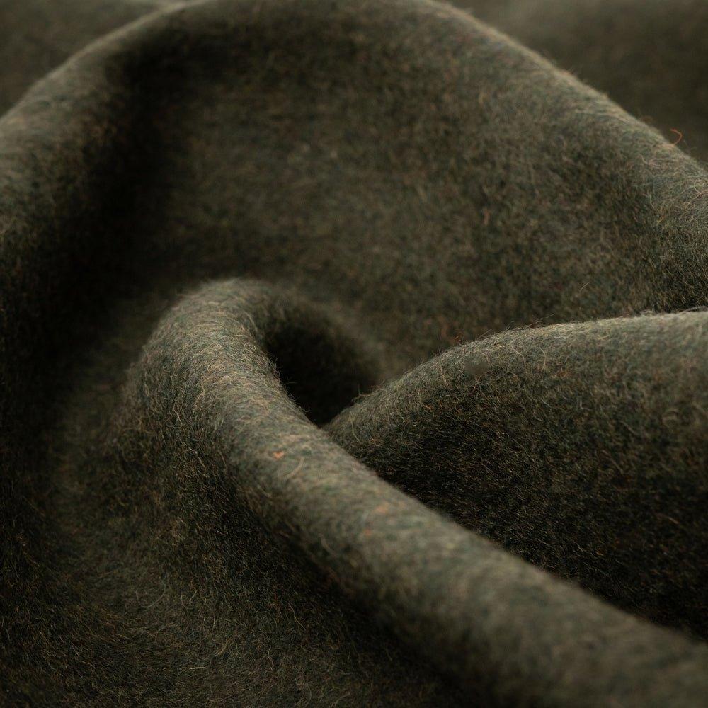Military Wool Blanket - Olive Green