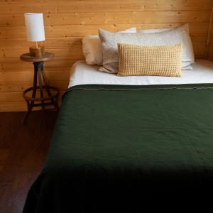 Military Wool Blanket - Olive Green