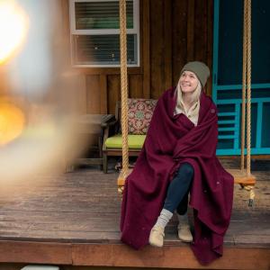 Military Wool Blanket - Royal Blue