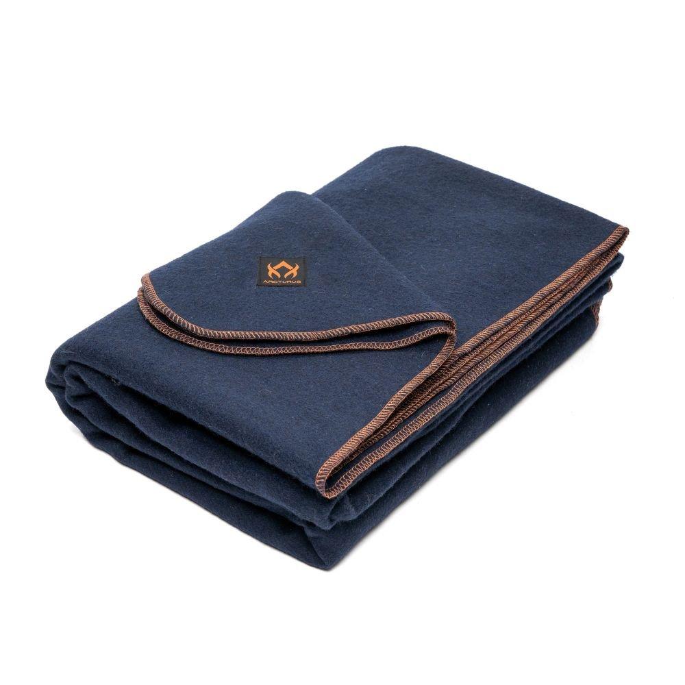Military Wool Blanket - Ember Orange