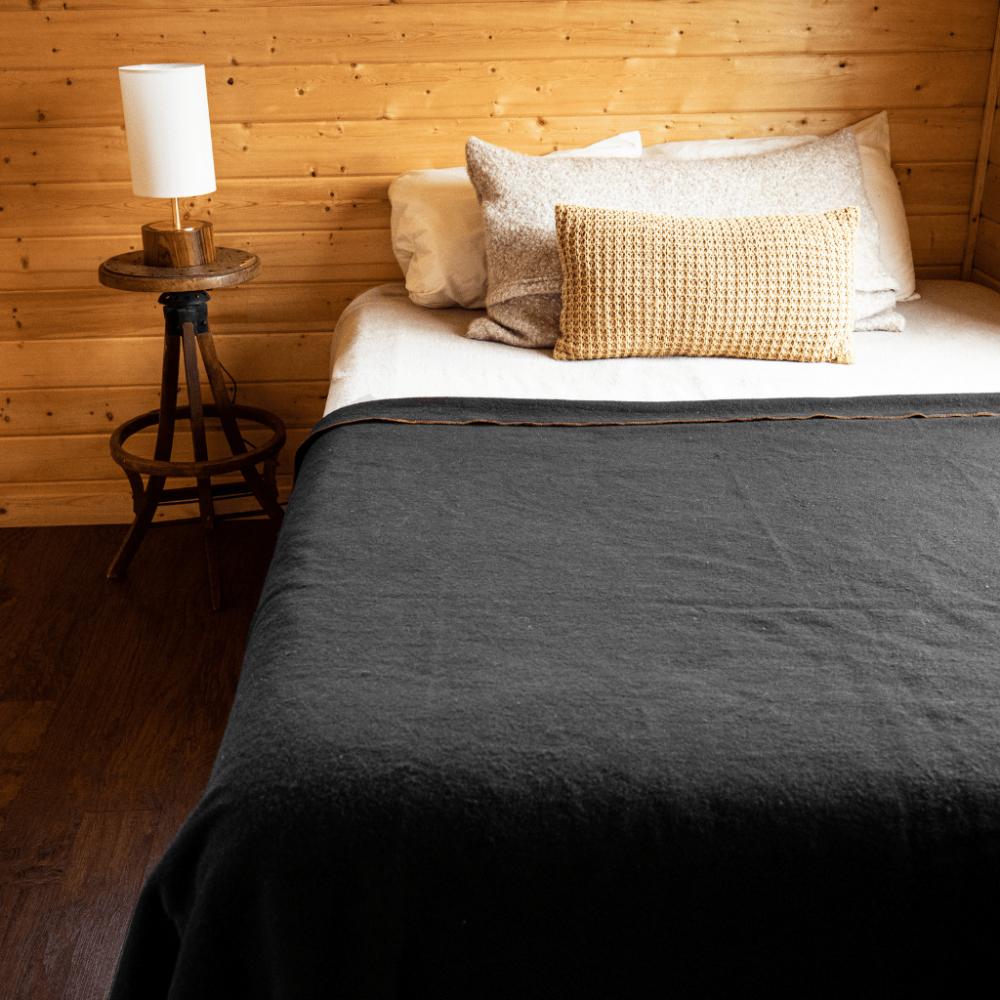 Military Wool Blanket - Soft Gray