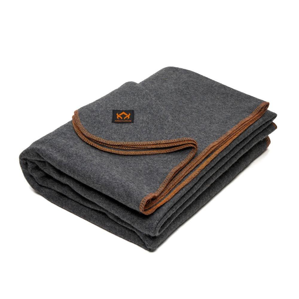Military Wool Blanket - Soft Gray