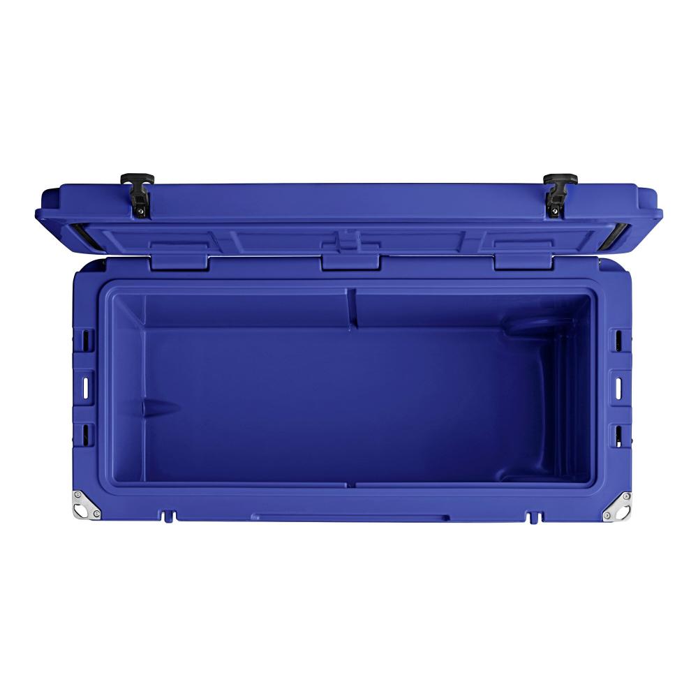 110 Qt. Mobile Rotomolded Outdoor Cooler Ice Chest - NAVY (blue)