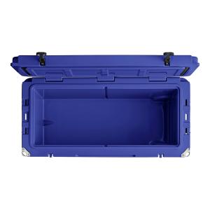 110 Qt. Mobile Rotomolded Outdoor Cooler Ice Chest - NAVY (blue)