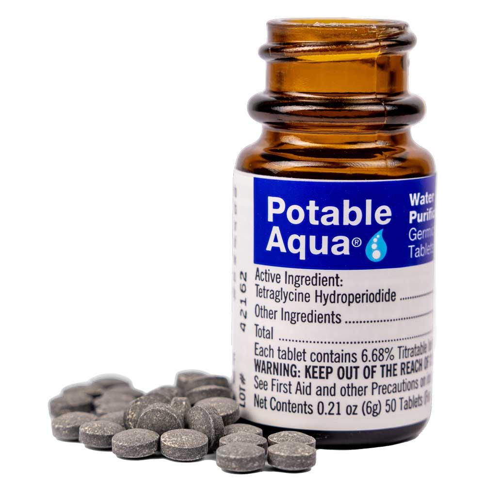 Emergency Drinking Water Treatment (50 Germicidal Tablets)