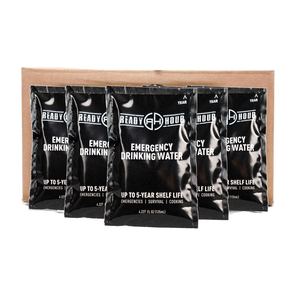 Emergency Water Pouch Case Pack (64 Pouches)