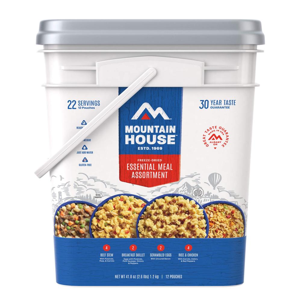 Essential Meal Assortment Bucket (Gluten-Free & Non-GMO)