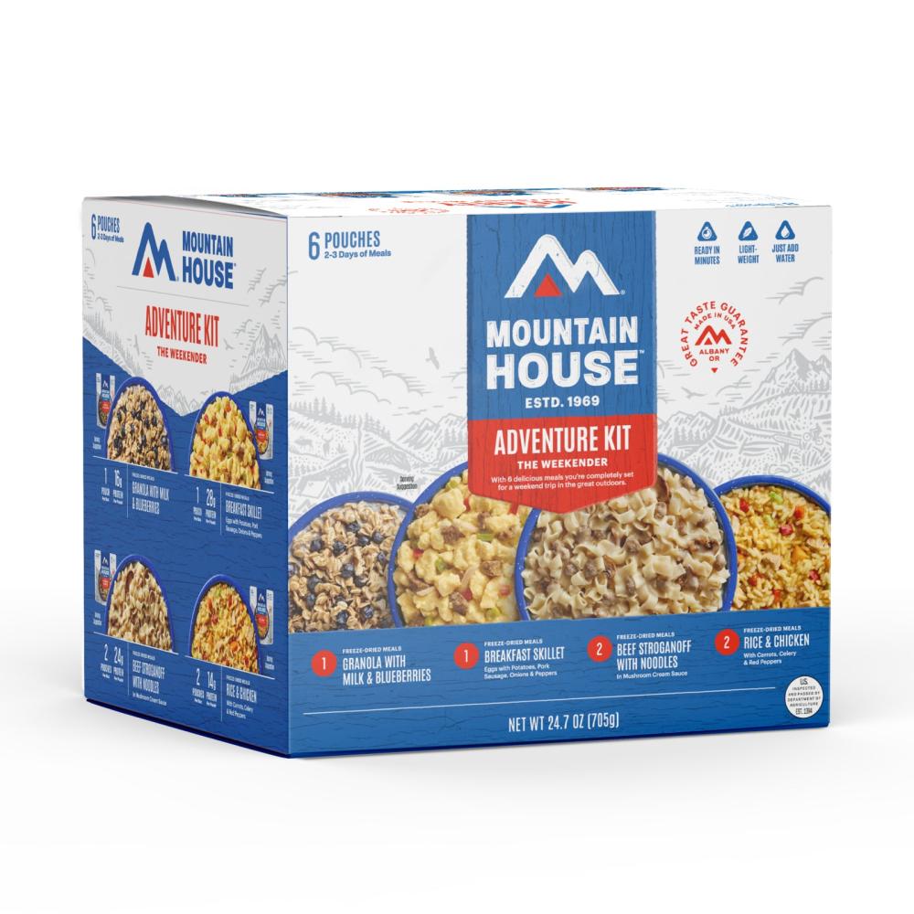 Adventure Weekender Kit – 2 Days, 12 Servings