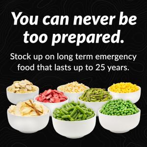 1 Year Emergency Food Kit
