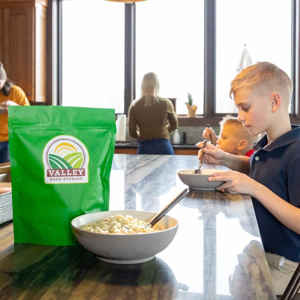 Entrée Bucket - 12 Pouches Filled With a Variety of Popular Lunch and Dinner Entrées!