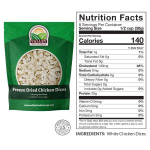 Premium Freeze-Dried Meat Bucket