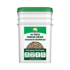 Freeze Dried Sausage Crumbles