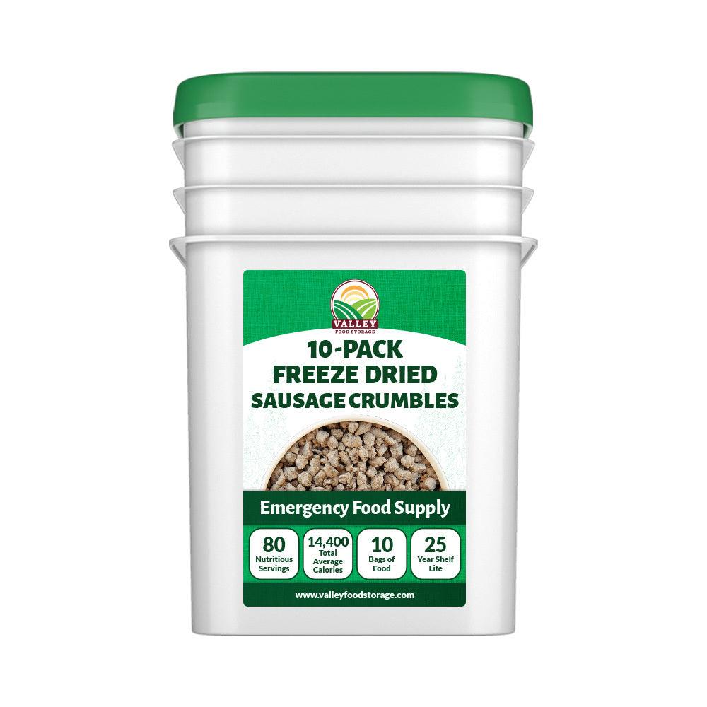 Freeze Dried Sausage Crumbles