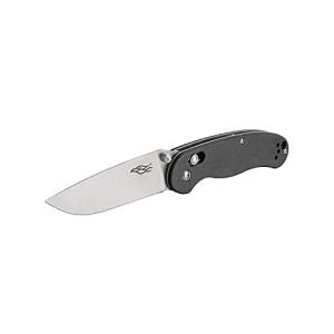  Folding Pocket Knife Handle w/ Clip 440C Stainless Steel Blade Hunting Fishing Outdoor EDC Knife - Black