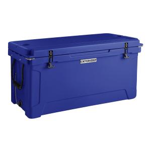 CaterGator CG100NV Navy 110 Qt. Rotomolded Outdoor Cooler / Ice Chest