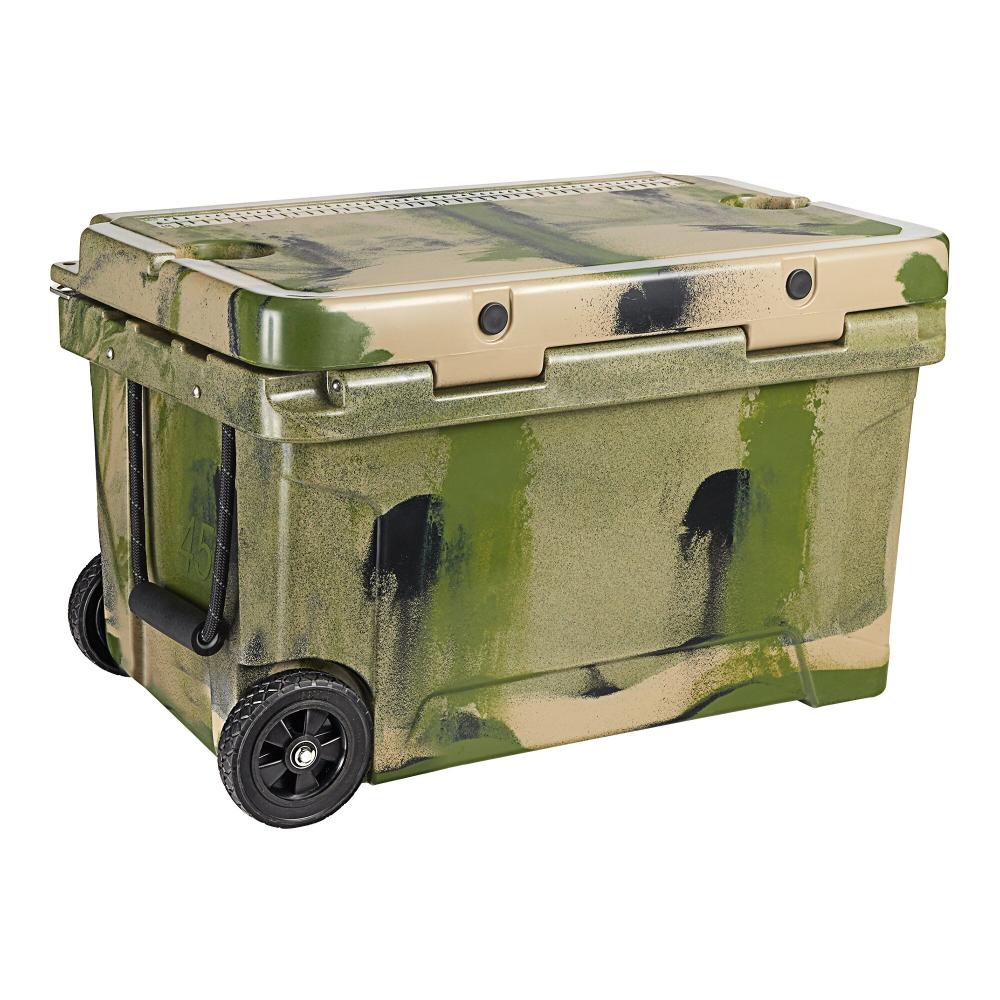 45 Quart. Outdoor Cooler / Ice Chest - Camouflage - Mobile