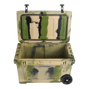 45 Quart. Outdoor Cooler / Ice Chest - Camouflage - Mobile