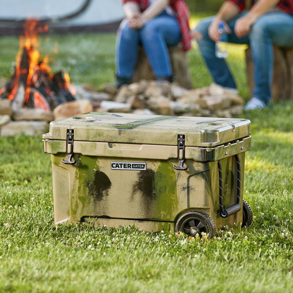 45 Quart. Outdoor Cooler / Ice Chest - Camouflage - Mobile