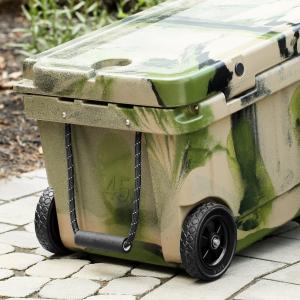 45 Quart. Outdoor Cooler / Ice Chest - Camouflage - Mobile