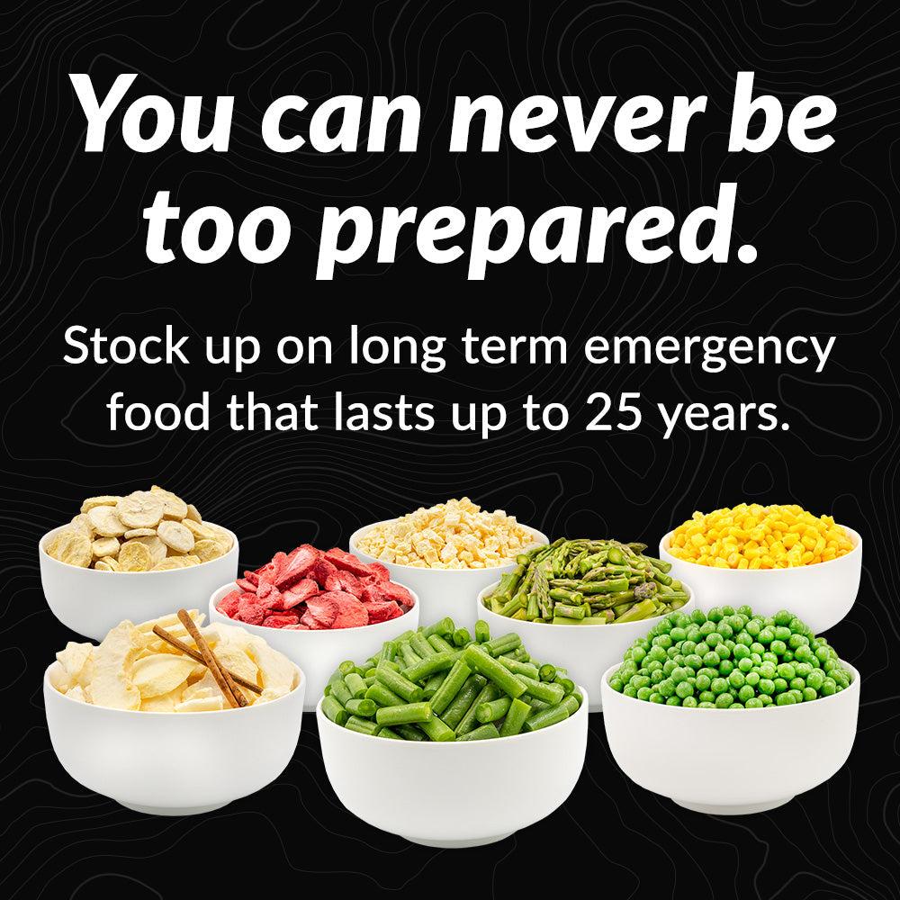 Freeze-Dried Beef & Rice Bucket