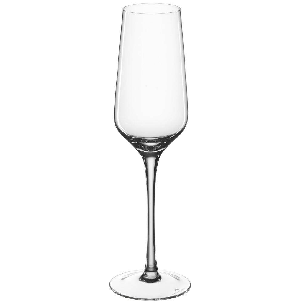 Della Luce Astro 8 oz. Flute Glass - 6/Pack