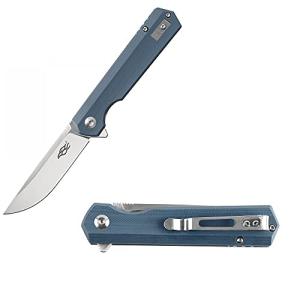 Pocket Folding Knife G10 Handle D2 Steel Hunting Camping Outdoor EDC Knife - Gray