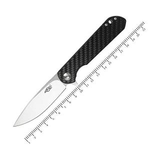  Pocket Folding Knife EDC D2 Steel Blade Carbon Fiber Handle