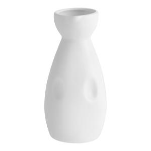 6 oz. Bright White Sake Bottle - 12/Pack