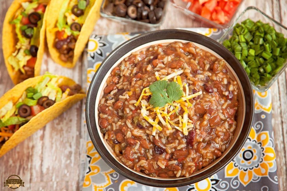 Enchilada Beans and Rice