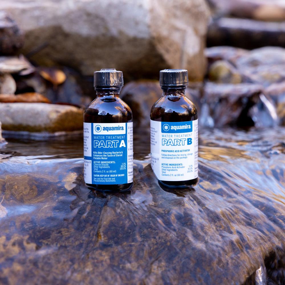 Water Treatment Drops, 2oz (with droppers) by Aquamira